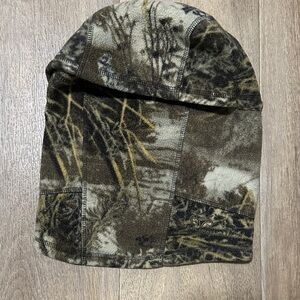 Realtree Camo Fleece Hood